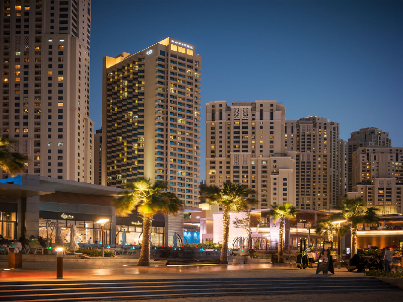 JBR Beach & The Walk on a Dubai city tour with Homeland Travel Agency